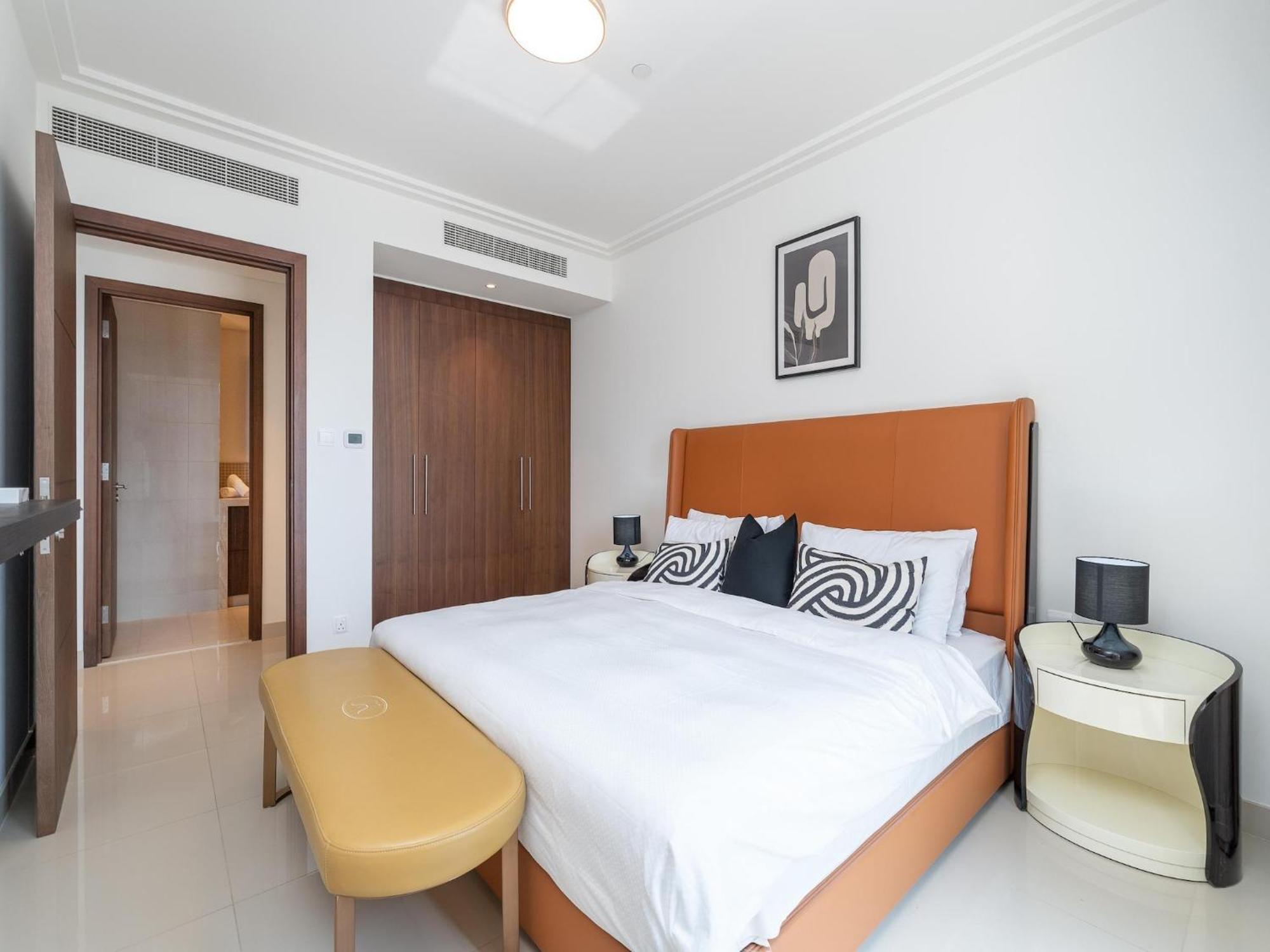 Luxurious Stylish Apartments Across Dubai Mall Burj Khalifa City Views Exteriör bild