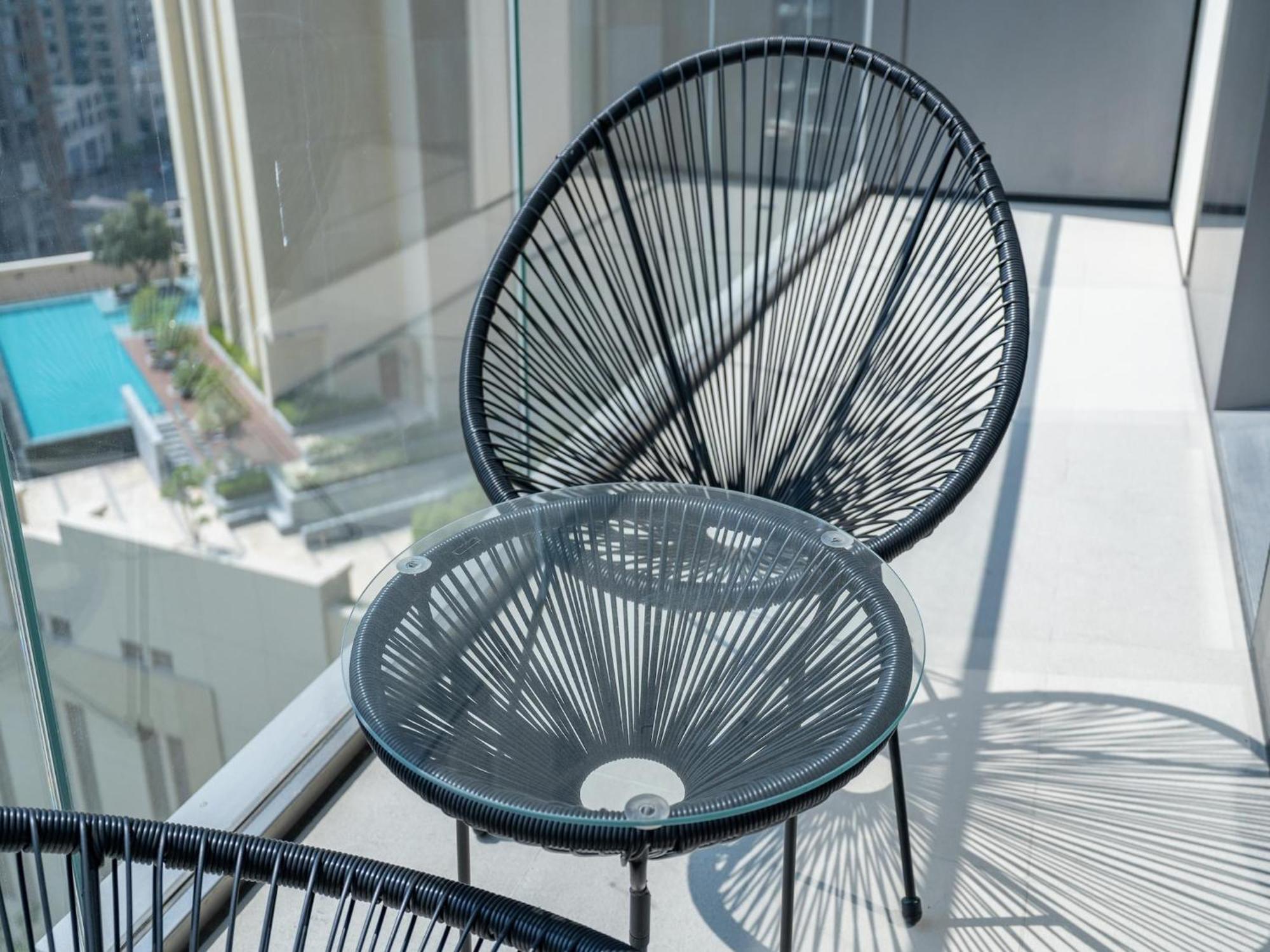 Luxurious Stylish Apartments Across Dubai Mall Burj Khalifa City Views Exteriör bild