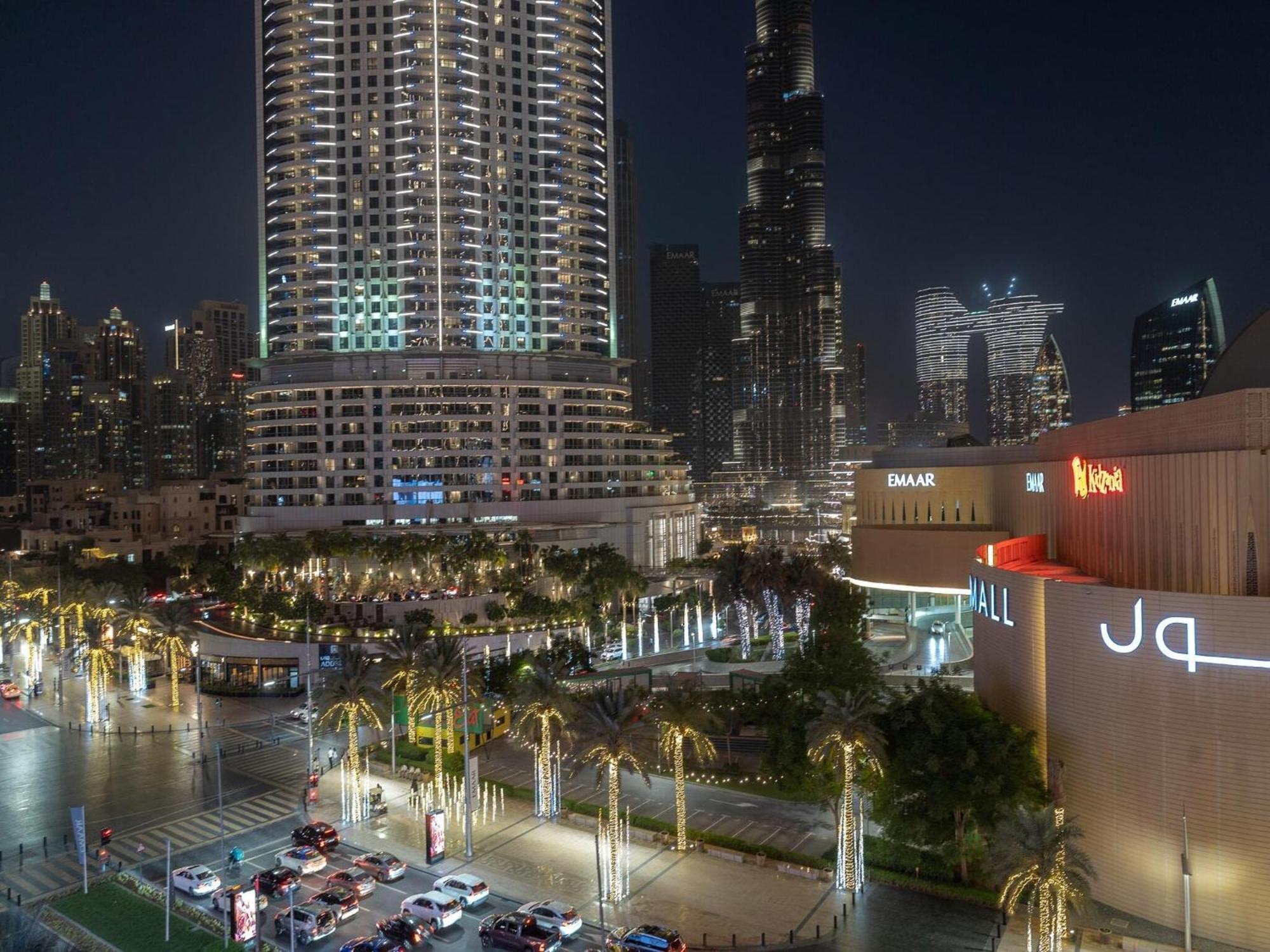 Luxurious Stylish Apartments Across Dubai Mall Burj Khalifa City Views Exteriör bild