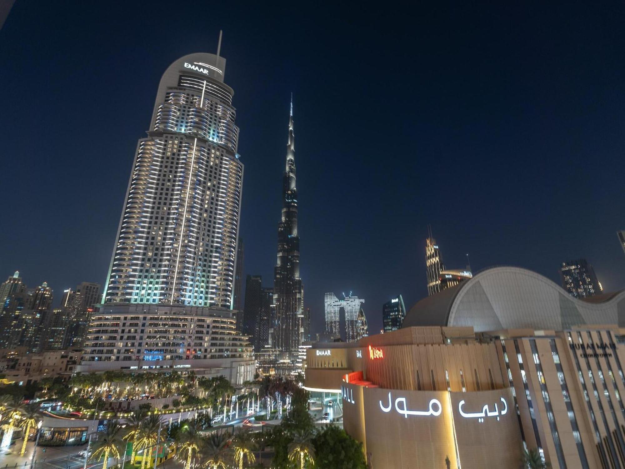 Luxurious Stylish Apartments Across Dubai Mall Burj Khalifa City Views Exteriör bild