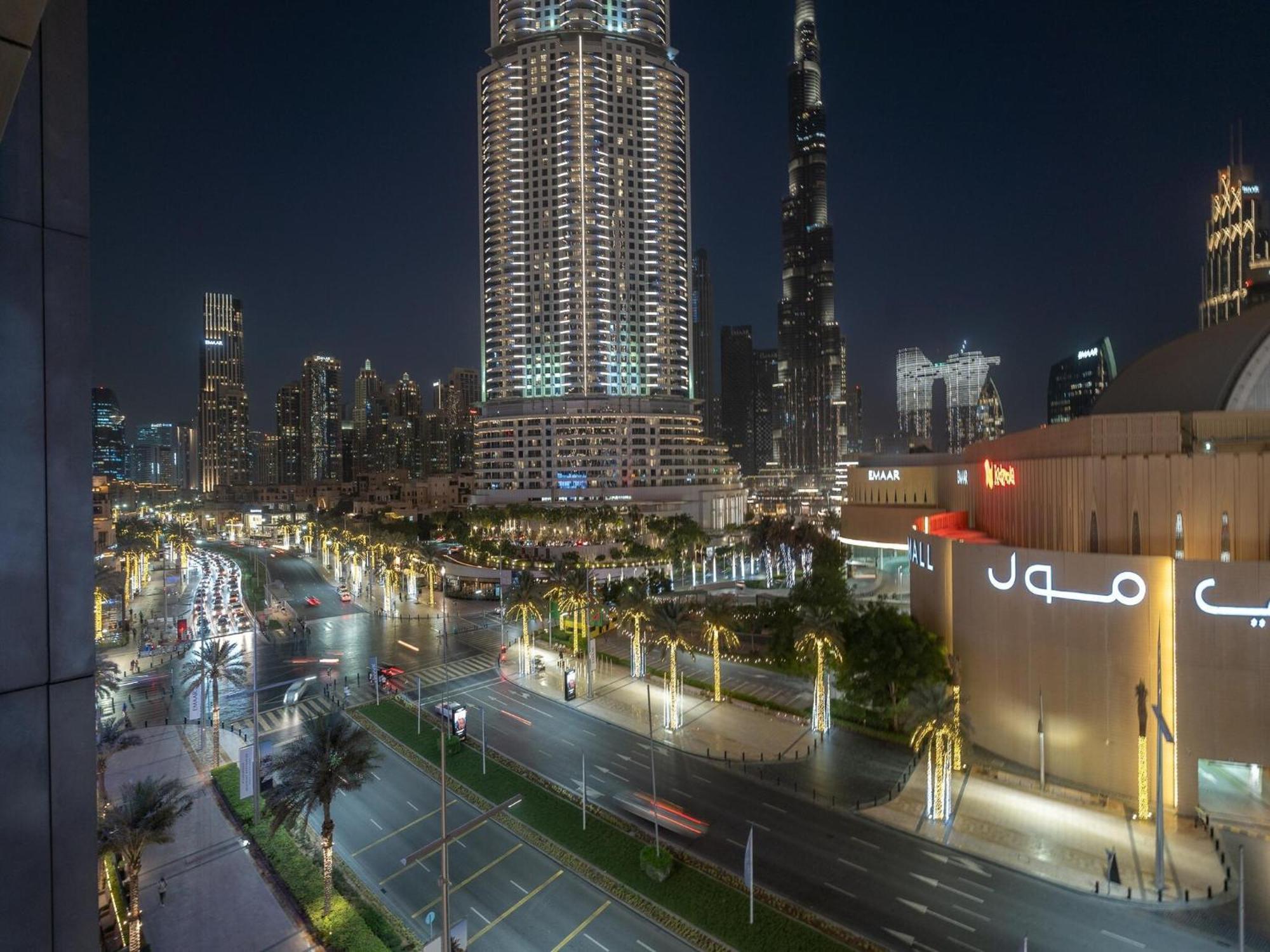 Luxurious Stylish Apartments Across Dubai Mall Burj Khalifa City Views Exteriör bild
