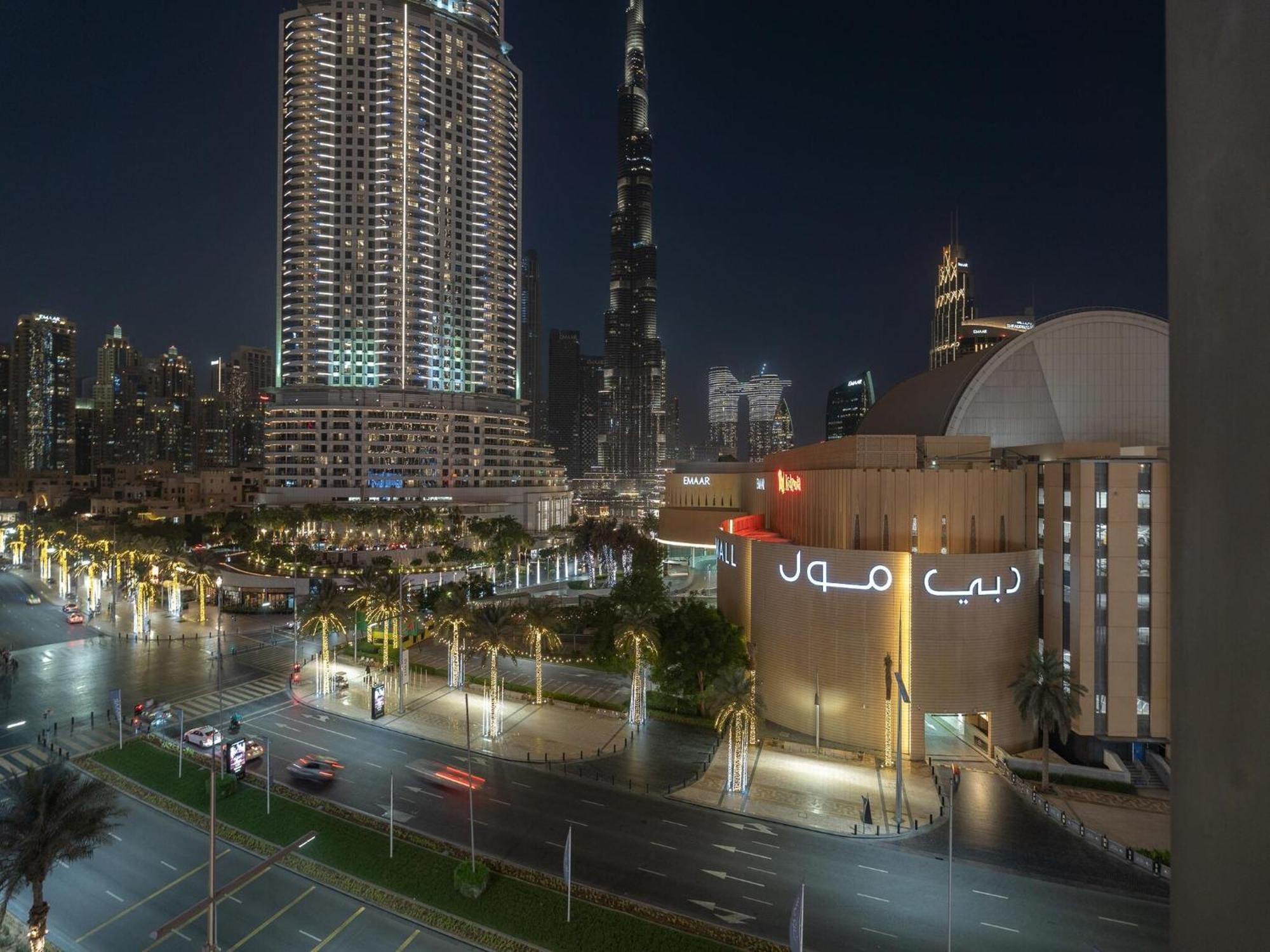 Luxurious Stylish Apartments Across Dubai Mall Burj Khalifa City Views Exteriör bild