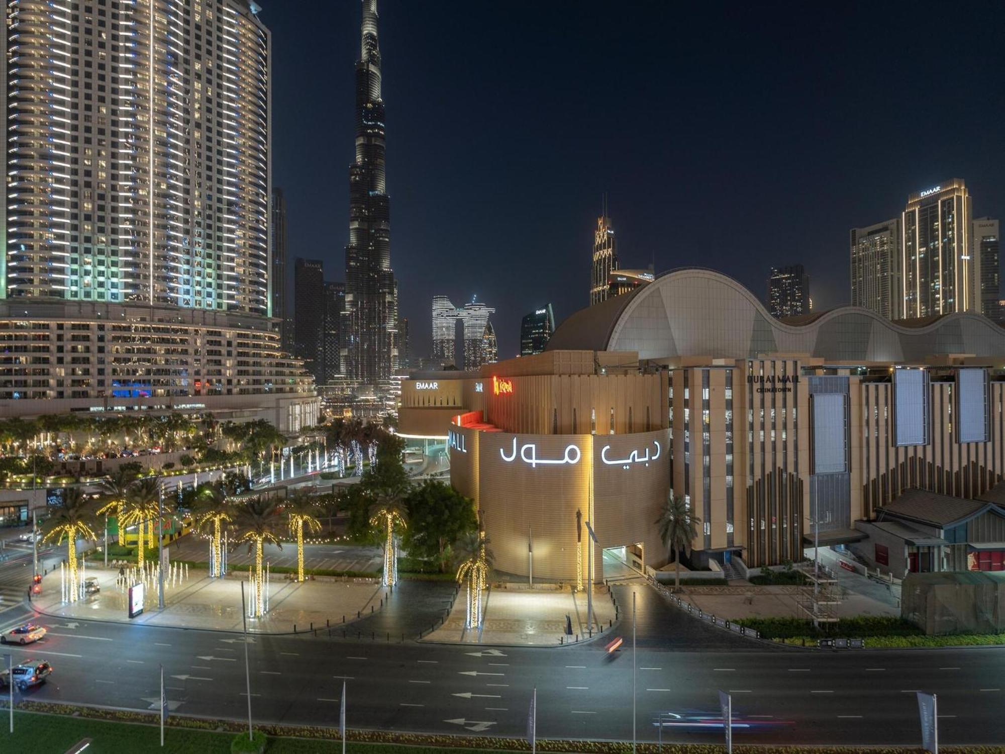 Luxurious Stylish Apartments Across Dubai Mall Burj Khalifa City Views Exteriör bild