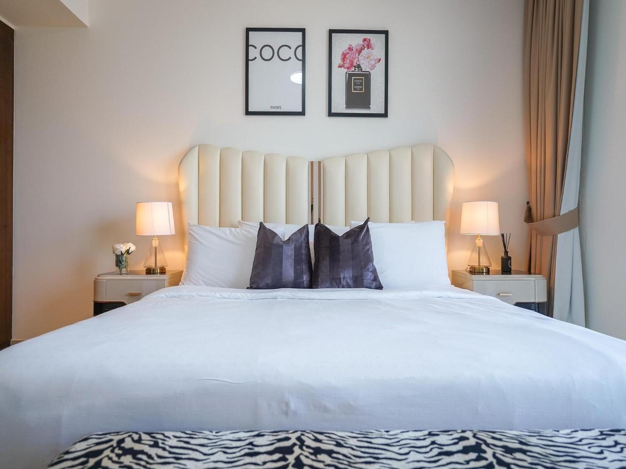 Luxurious Stylish Apartments Across Dubai Mall Burj Khalifa City Views Exteriör bild