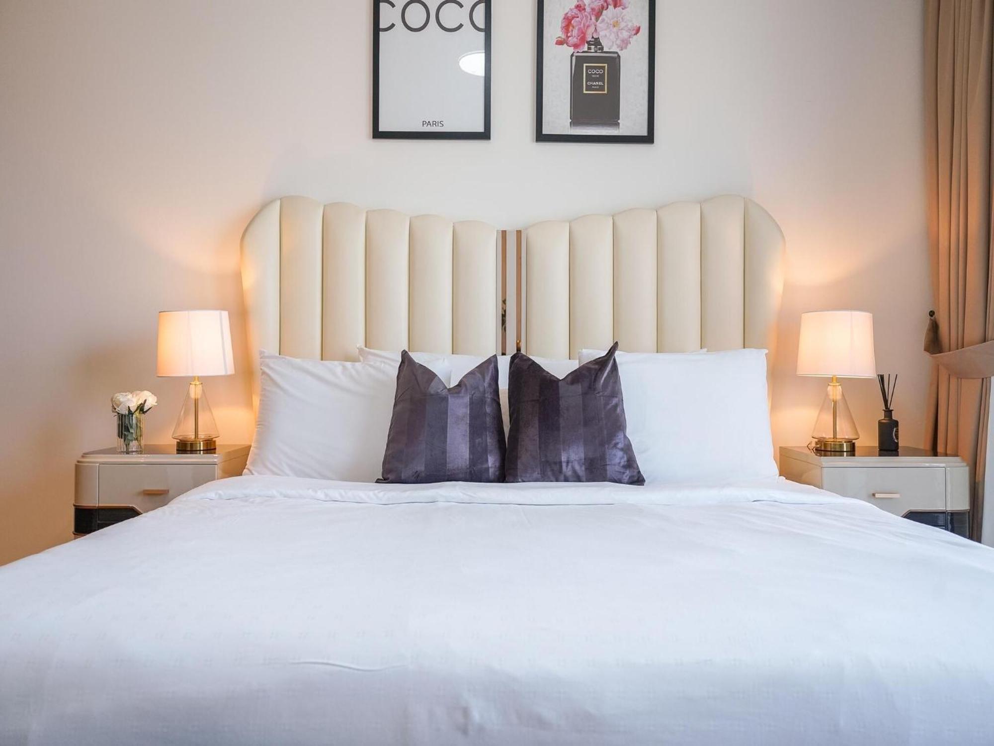 Luxurious Stylish Apartments Across Dubai Mall Burj Khalifa City Views Exteriör bild